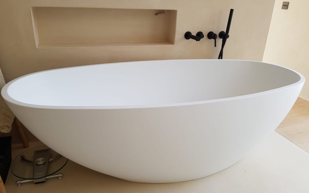 Design badkuip bij particulier
